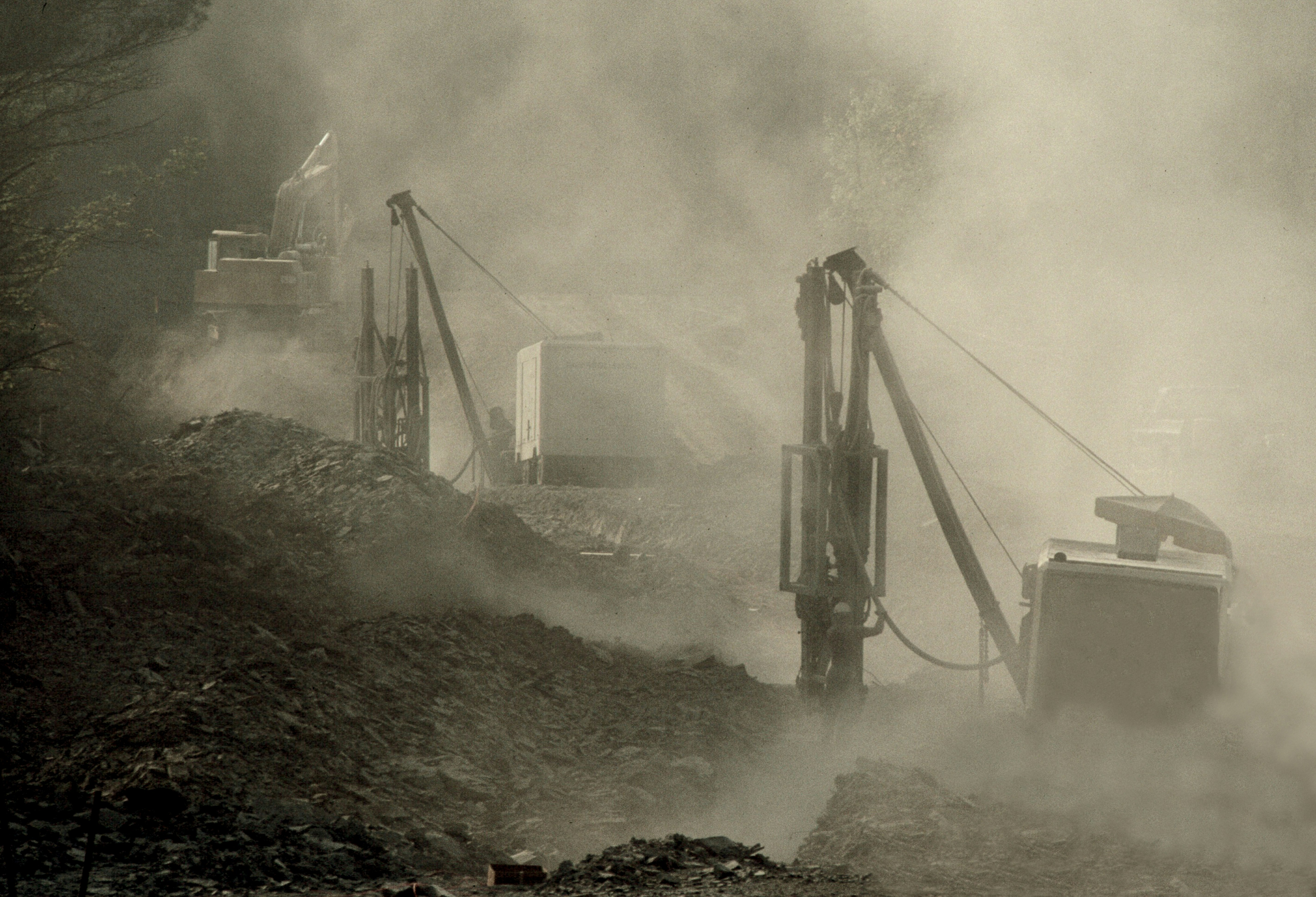Dusty Drill Site